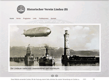 Tablet Screenshot of museumsverein-lindau.de